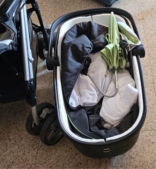 Carrito prenatal Rider + Capazo prenataTransporter