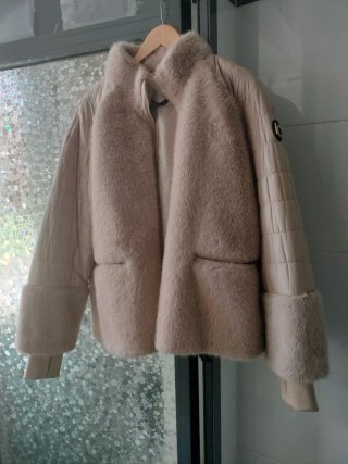 Cazadora beige señora