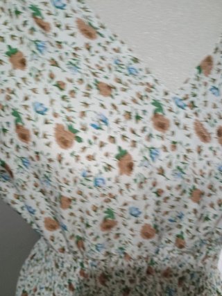 Vestido de verano floral talla S