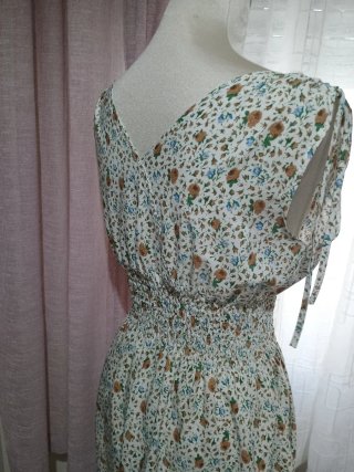 Vestido de verano floral talla S