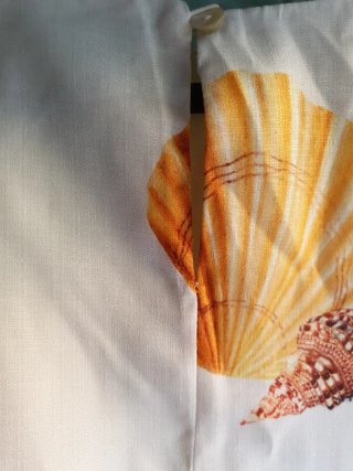 Vestido estampado marino talla M