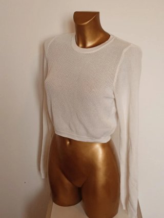 Maglia Benetton corta bianca M