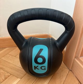 Pesa Rusa Kettlebell 6 kg vinilo
