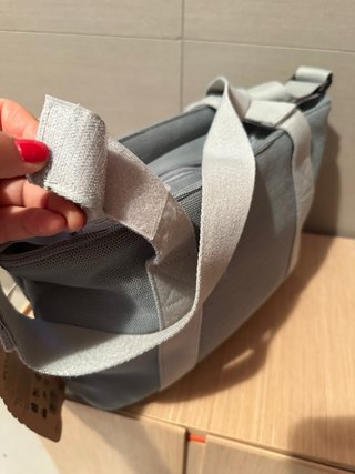 Borsa fasciatoio Walking Mum grigia