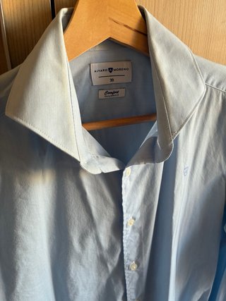 Camisa Celeste Alvaro Moreno T.39