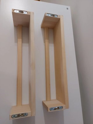 2 especieros madera IKEA