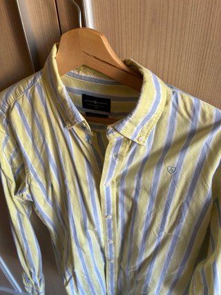 Camisa Álvaro Moreno T. 39 Rayas Amarillas