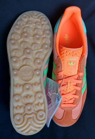 Adidas Gazelle Naranja y Verde