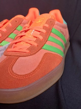 Adidas Gazelle Naranja y Verde