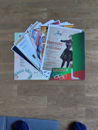 22 Carteles Olímpicos París 1900-Atlanta 1996