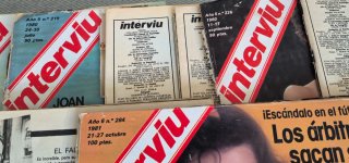 Lote colección 13 revistas Interviu años 1980-1981