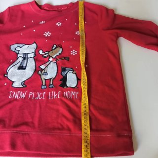 Maglione Natale Rosso Taglia S