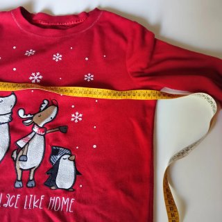 Maglione Natale Rosso Taglia S
