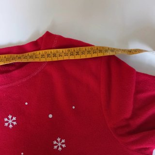 Maglione Natale Rosso Taglia S