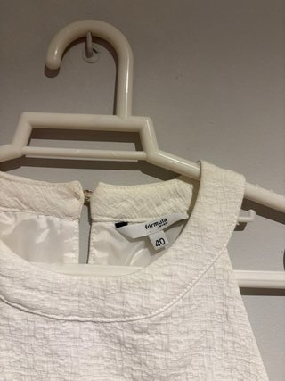 Vestido blanco halter