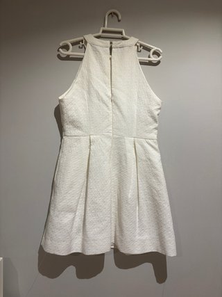 Vestido blanco halter