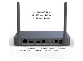 Zidoo Z9X Lettore Multimediale 4K HDR
