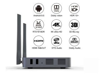 Zidoo Z9X Lettore Multimediale 4K HDR
