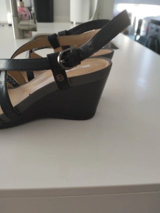 Sandalias Geox Mujer Negras