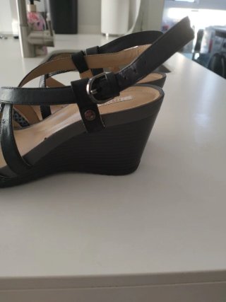 Sandalias Geox Mujer Negras