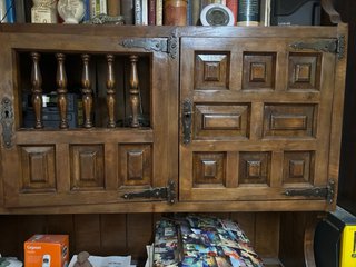 Consola comedor rústica madera