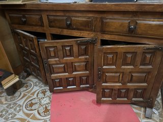 Consola comedor rústica madera