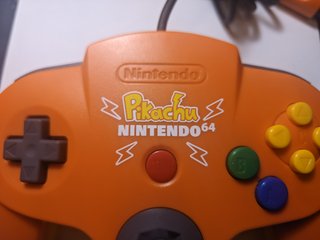 Mando Nintendo 64 Pikachu Naranja