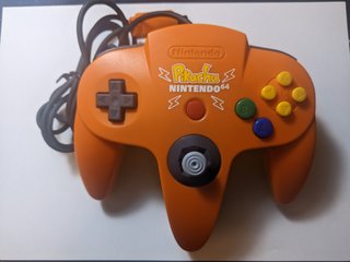Mando Nintendo 64 Pikachu Naranja