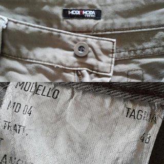 Pantaloni Modi&Moda tg48/M beige