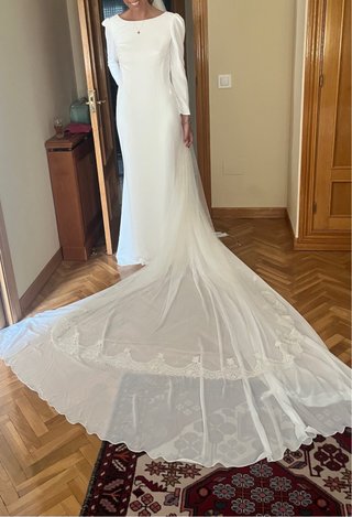 Vestido de Novia Rosa Clará Blanco