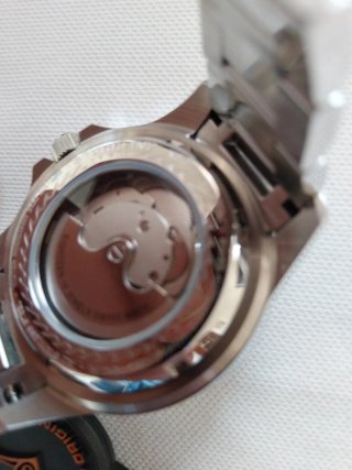 Stuhrling automatico verde e argento