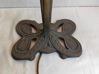 Lampada da tavolo Tiffany floreale