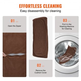 Sofá para Mascotas, Sofá para Perros de Tamaño Mediano y Gatos, Cama Sofá para Perros de Cuero Suave, Sofá para Gatos de Carga de 110 lbs, Negro