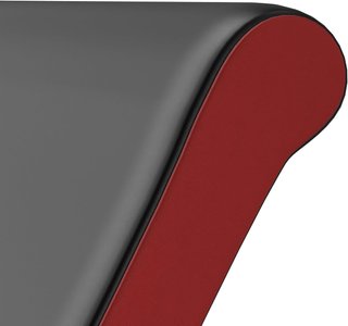 Banco Romano 2 en 1 para Curl y Tríceps, Banco de Fitness Multifuncional con Asiento de 5 Niveles y 25 Regulaciones, Negro