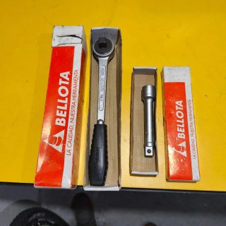 Llave carraca Bellota y prolongador