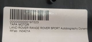 TAPA MOTOR LAND ROVER RANGE ROVER SPORT Autobiography Dynamic