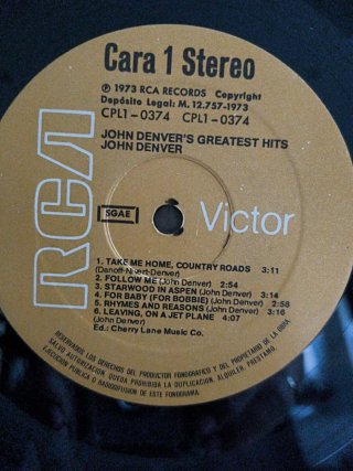 Vinilo John Denver's Greatest Hits