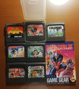 Lote 7 Juegos Sega Game Gear y Manual de instrucci
