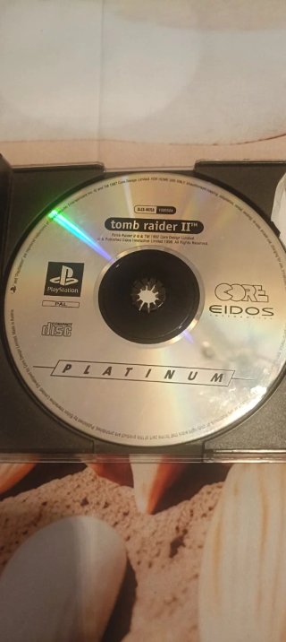 Tomb Raider II Platinum PS1 PAL