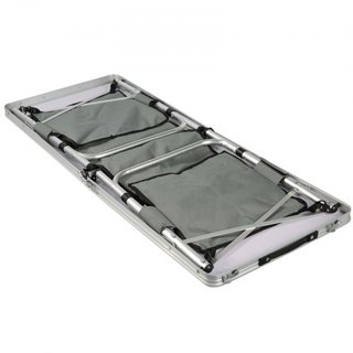 Mesa de Cocina para Camping Plegable Estación de Cocción Portátil 3 Alturas Ajustables