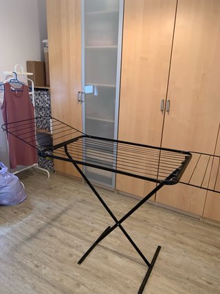 Tendedero Plegable IKEA Negro