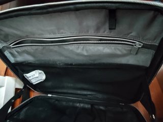 Mochila portátil negra