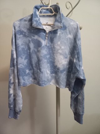 Sudadera Hollister Tie-Dye Azul Talla M