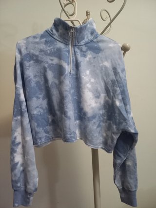 Sudadera Hollister Tie-Dye Azul Talla M