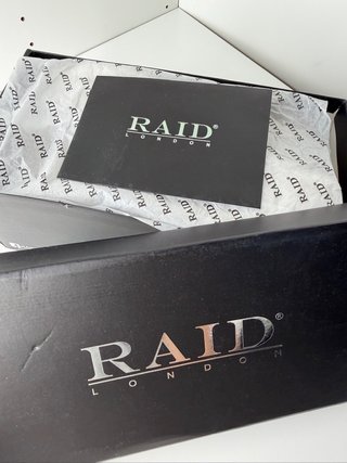 RAID London Mules Teddy Beige Donna UK