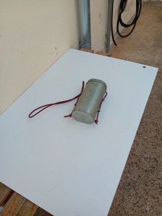 Bote vacío avisadores Renfe