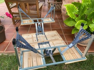 Mesa de camping plegable Casaria