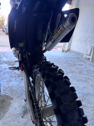 KTM SX 250 2T Motocross Naranja/Rojo
