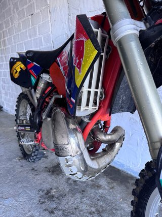 KTM SX 250 2T Motocross Naranja/Rojo