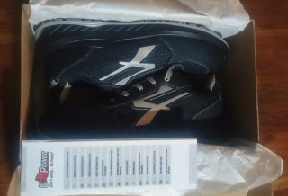 Zapatos de seguridad U-Power negros y grises